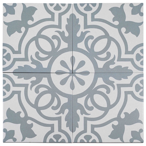 Andova Tiles Bliss 8 in. x 8 in. Porcelain Spanish / Moroccan Wall and Floor Tile SAM-ANDBLI287 - main